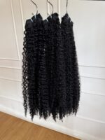 Black diva weft extensions
